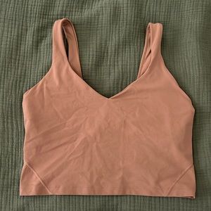Lululemon Align Tank Dusty Clay size 10